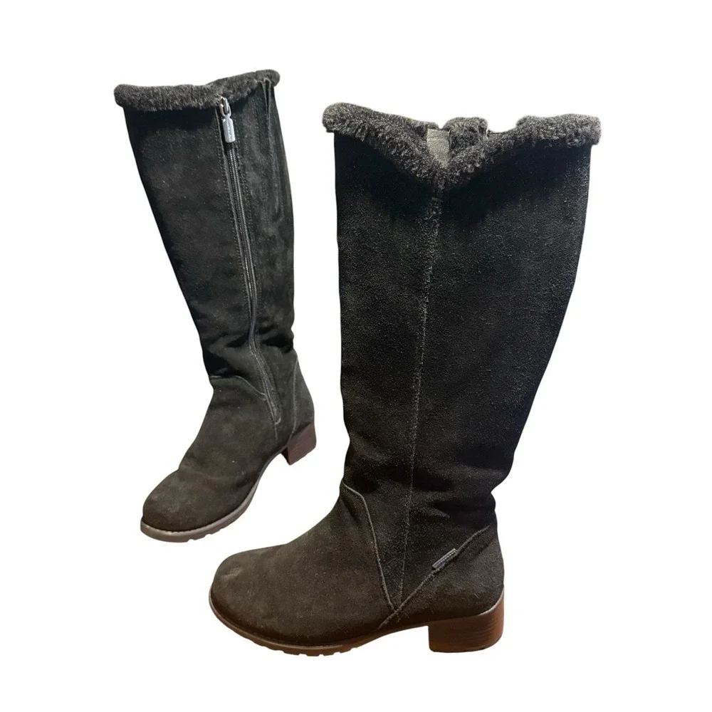 Waterproof‎ Faux Fur Interior Zipper Snow Boots Comfy Moda Manhattan Size 7